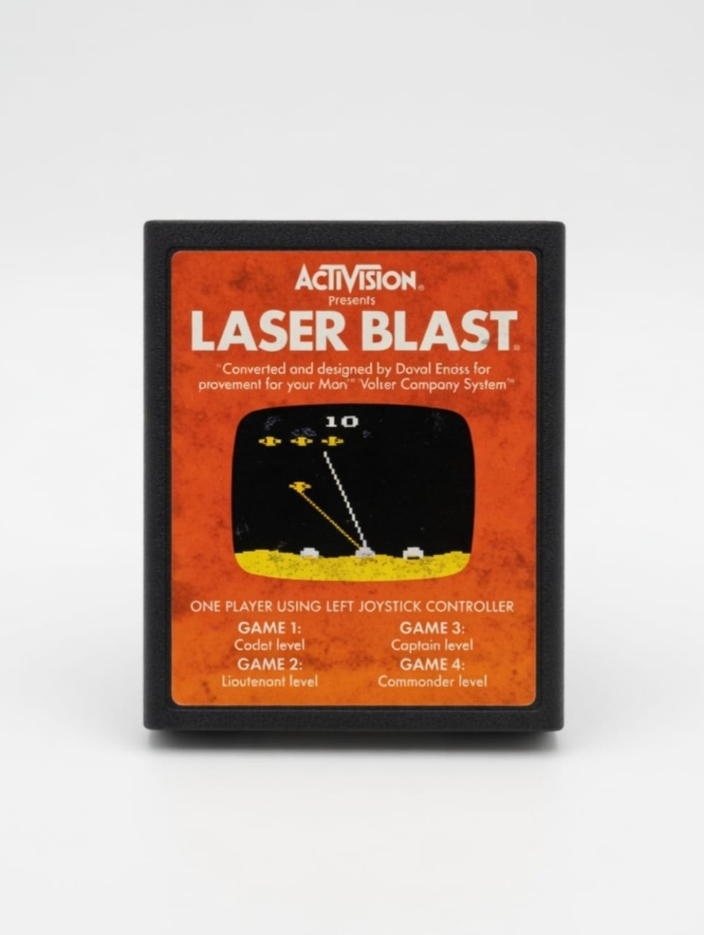 Laser Blast 🔥 Atari 2600 🕹 Vintage Video Game